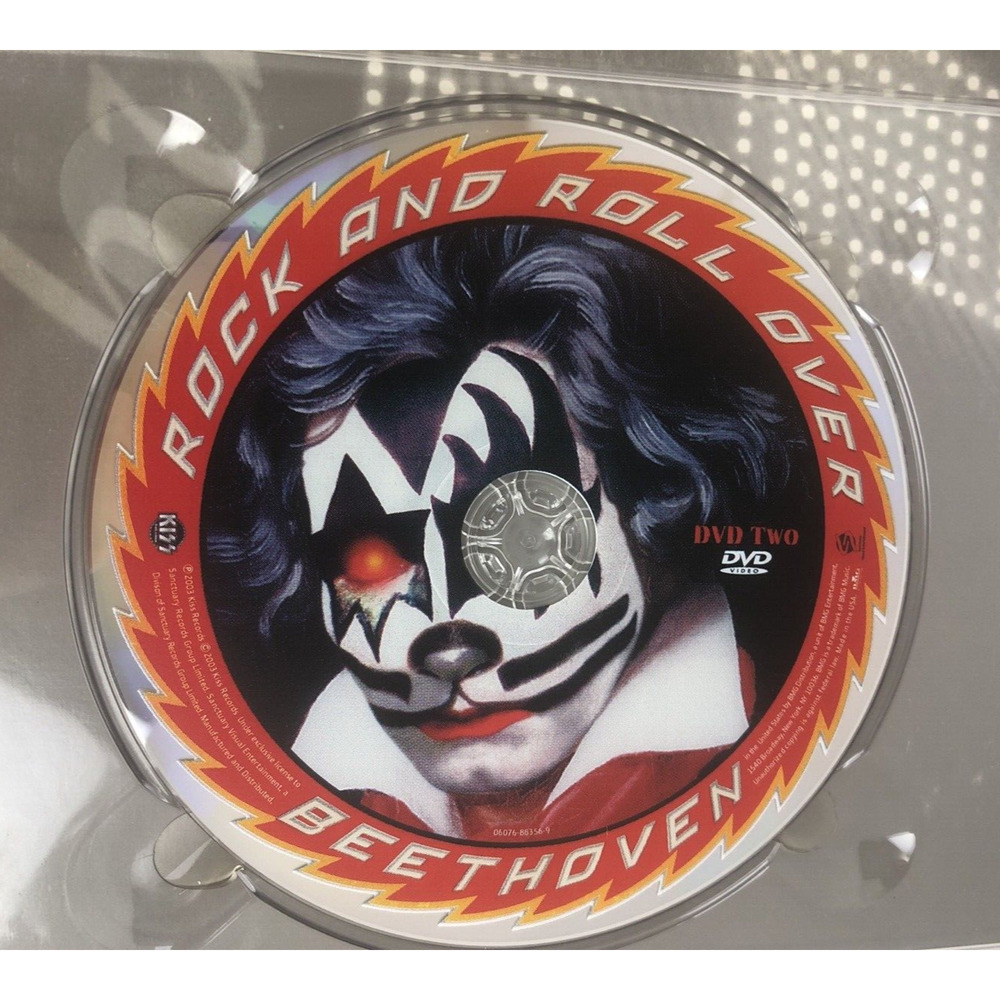 KISS Rock And Roll‎ Symphony Orchestra Concert DVD Set 2 Disc Slipcase Booklet - Picture 4 of 10